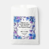 💍 Celebrate LIEBE Cornflower Dreams Geschenktütchen (Vorderseite)