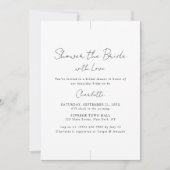 Celebrate Liebe Couple Foto Brautparty Party Einladung (Vorderseite)