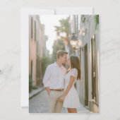 Celebrate Liebe Couple Foto Brautparty Party Einladung (Rückseite)