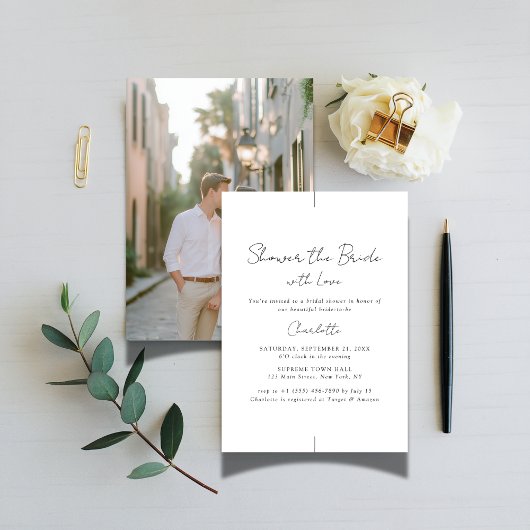 Celebrate Liebe Couple Foto Brautparty Party Einladung