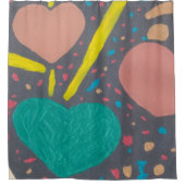 Celebrate Liebe Duschvorhang (Vorderseite)