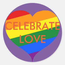 Celebrate Liebe Pride Sticker