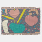 Celebrate Liebe Throw Blanket Decke (Vorderseite)