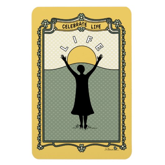 Celebrate Life 2_C_Flexible Magnet 4"x6" (Vertikal)