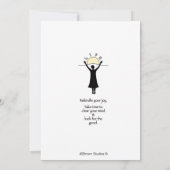 Celebrate Life A_Flat Card 5"x7 Ankündigung (Rückseite)