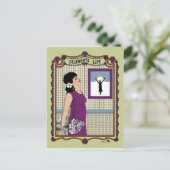 Celebrate Life_A_ Postcard Postkarte (Stehend Vorderseite)