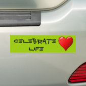 Celebrate Life Autoaufkleber (Auf Auto)