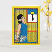 Celebrate Life_B_Greeting Karte (Gelbe Blume)