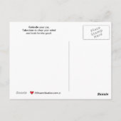 Celebrate Life_B_ Postcard Postkarte (Rückseite)