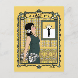 Celebrate Life_C_ Postcard Postkarte