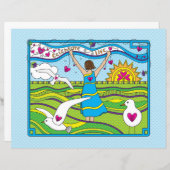 Celebrate Life_Flat Paper Sheet 11"x8,5" (Vorne/Hinten)