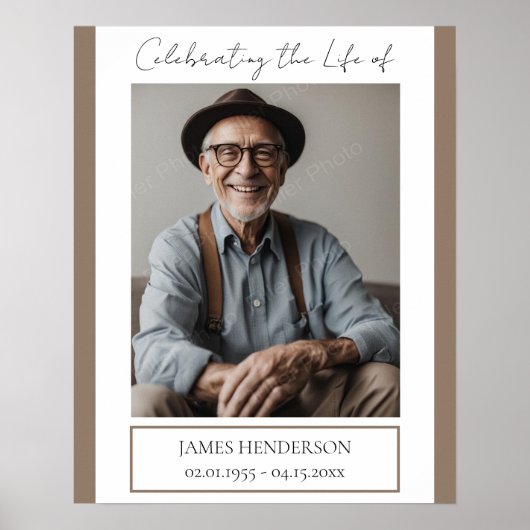 Celebrate Life One Foto Download Poster (Vorne)