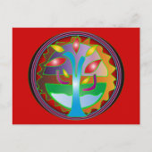 Celebrate Life Postkarte (Vorderseite)