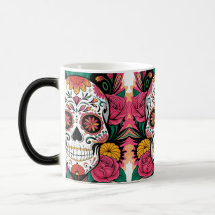 Celebrate Life Sugar Skull Verwandlungstasse