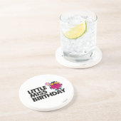 Celebrate Little Miss Birthday Getränkeuntersetzer (Seite)