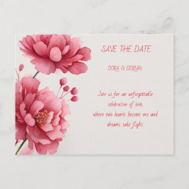 Celebrate Love and Joy with a wedding invitation Einladungspostkarte