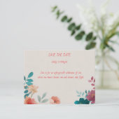 Celebrate Love and Joy with a wedding invitation Einladungspostkarte (Stehend Vorderseite)