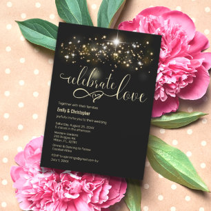 Celebrate Love / Sky of Stars Wedding Einladung