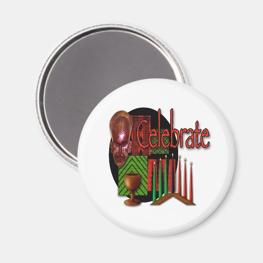 Celebrate Magnet (Vorderseite/Rückseite)