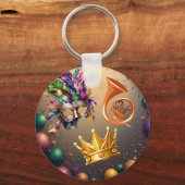 Celebrate Mardie Gras by Sommer Hamilton Schlüsselanhänger (Rückseite)