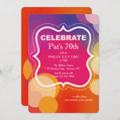 Celebrate Marquee Einladung (Vorne/Hinten)