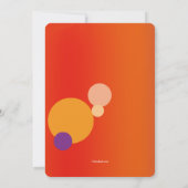 Celebrate Marquee Einladung (Rückseite)