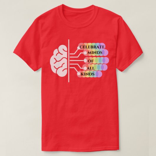 Celebrate mind. 2 T-Shirt (Design vorne)