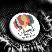 Celebrate Minds aller Art Button