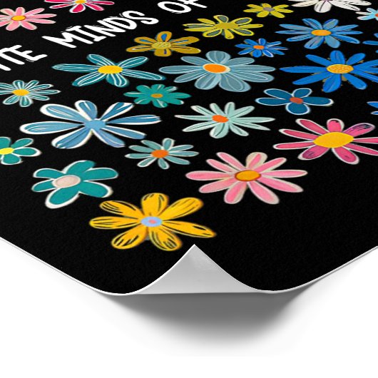 Celebrate Minds aller Art Poster (Ecke)