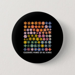 Celebrate Minds aller Art Shirt Frauen Autismus Aw Button