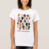 Celebrate Minds aller Art T-Shirt (Vorderseite)