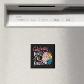 Celebrate Minds aller Art von Autismus Bewusstsein Magnet (In Situ (Geschirrspüler))