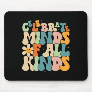 Celebrate Minds aller Art von Autismus im Bereich  Mousepad