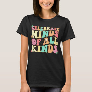Celebrate Minds aller Art von Autismus im Bereich  T-Shirt