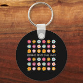 Celebrate Minds aller Art von Neurovielfalt und a Schlüsselanhänger (Vorderseite)