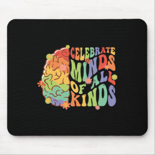 Celebrate Minds aller Arten von Autismus Bewusstse Mousepad