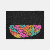 Celebrate Minds aller Arten von Autismus in der Ne Fleecedecke (Vorderseite (Horizontal))