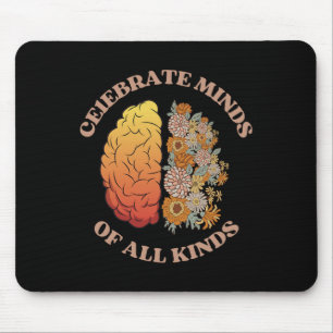 Celebrate Minds aller Arten von Autismus in der Ne Mousepad