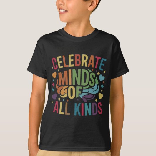 🧠 Celebrate Minds aller T - Shirt: T-Shirt (Vorderseite)
