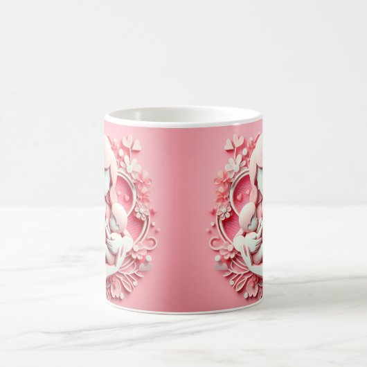 Celebrate Mütterliche Liebe Kaffeetasse (Mittel)