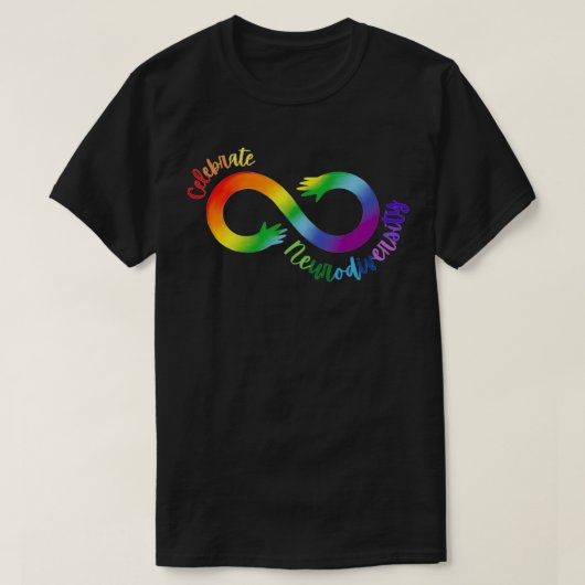Celebrate Neurodiversity 7 T-Shirt (Design vorne)