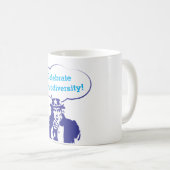 CELEBRATE NEURODIVERSITY ONCLE SAM COFFEE TASSE (VorderseiteRechts)
