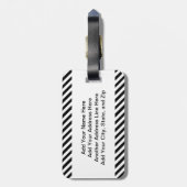 Celebrate Nurses Luggage Tag Gepäckanhänger (Rückseite vertikal)