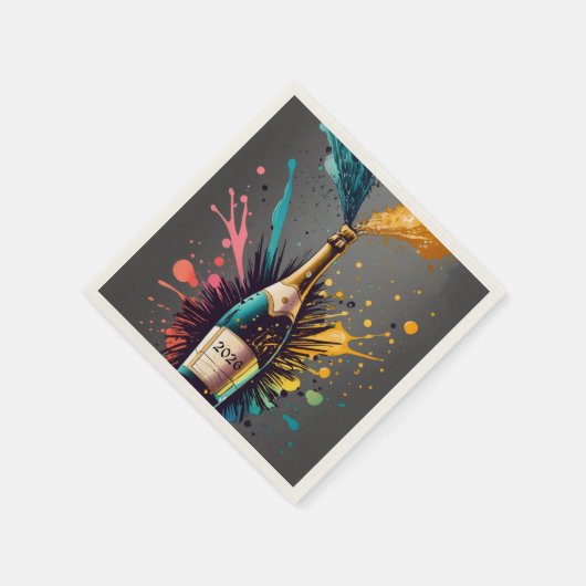 Celebrate NYE Serviette (Ecke)