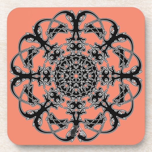 Celebrate Octa Glyph Dusk Untersetzer (Vorderseite)