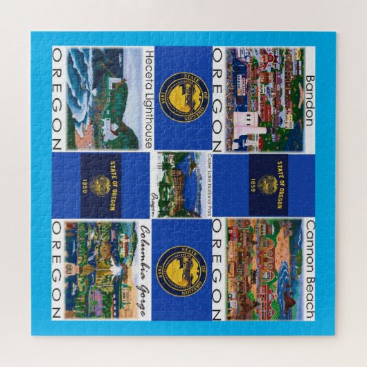 Celebrate Oregon Puzzle 1 (Horizontal)