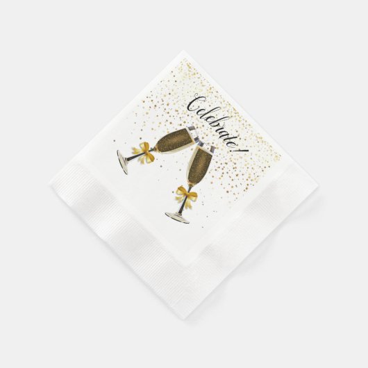 Celebrate Paper Napkins Serviette (Ecke)