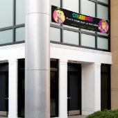 "CELEBRATE" - Personalisierte Parade/Wall-Banner Banner (Äußeres Gebäude)