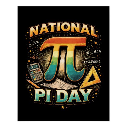 Celebrate Pi Poster (Vorderseite)