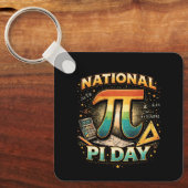 Celebrate Pi Schlüsselanhänger (Vorderseite)